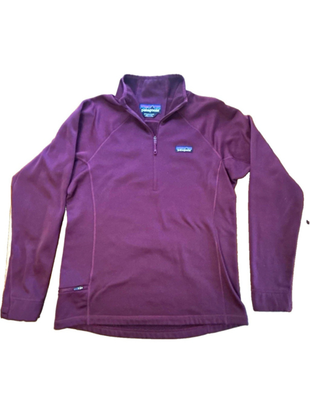Patagonia Crosstrek 1/4 Zip Gorpcore Polartec Fleece Pullover Women M Purple